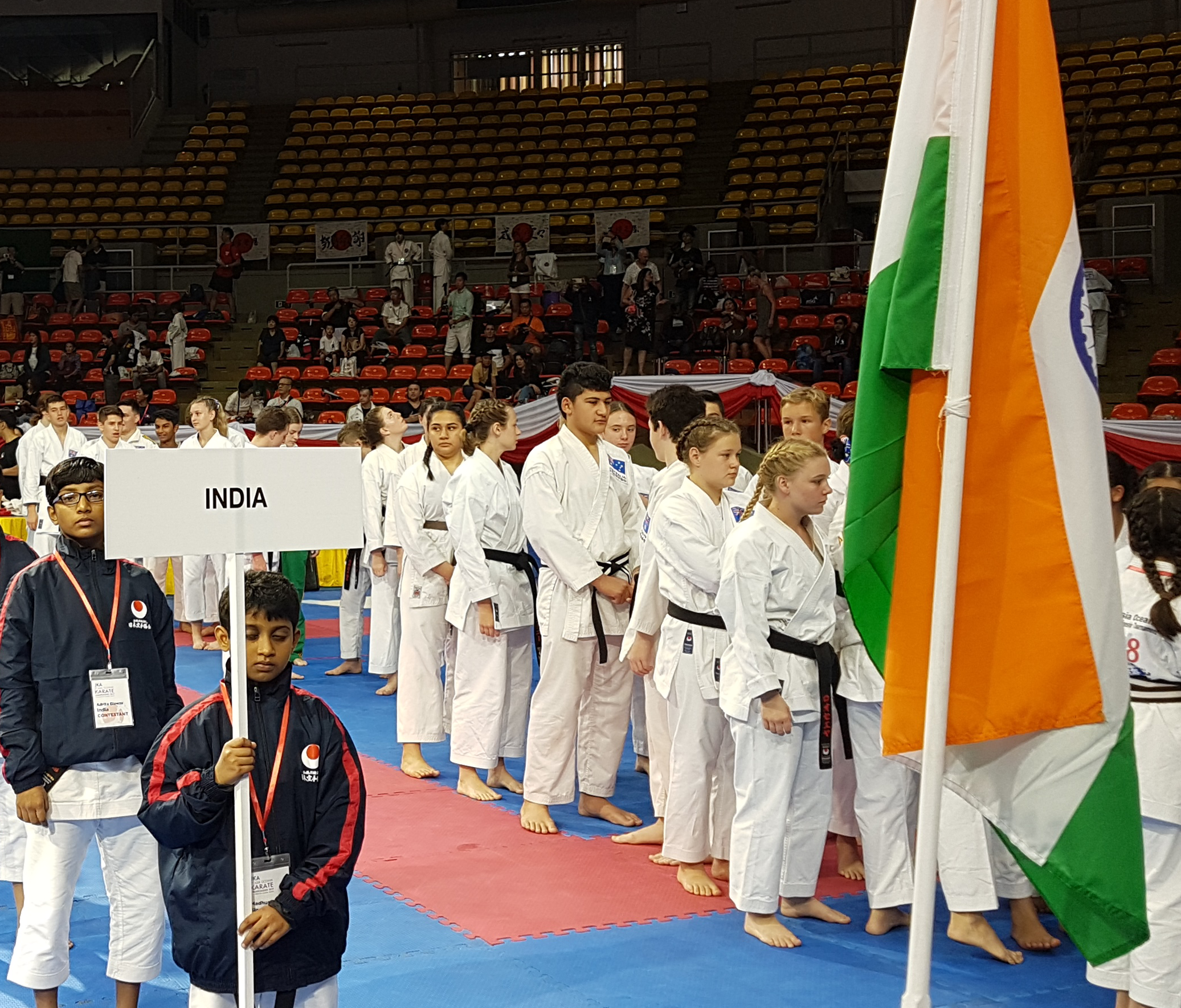 JKAWF INDIA TEAM IN “JKA 2ND ASIA-OCEANIA KARATE CHAMPIONSHIPS 2019”